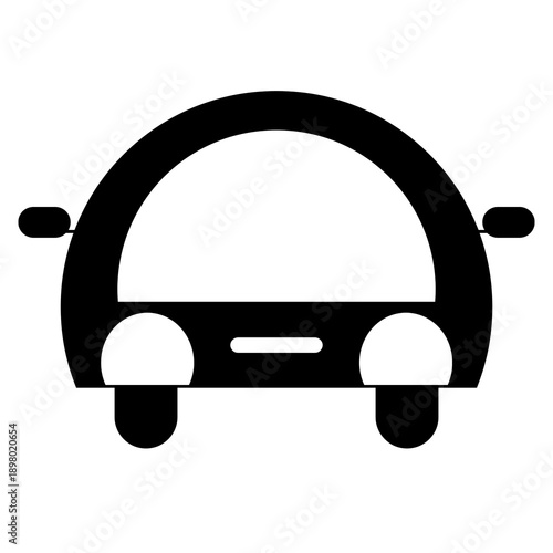car vector icon, motor vehicle car