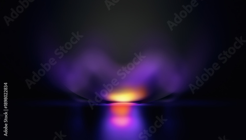 Abstract Light Effects With Blended Colors