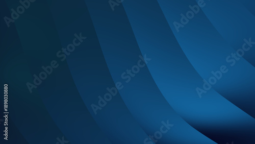 Dark Blue Abstract Wave Background for Technology and Corporate Design