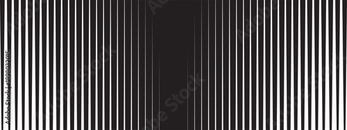 Stripe transition halftone background. Abstract geometric bg with parallel lines.
