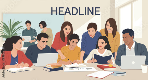 A focused woman diligently writes in her notebook, perfect for illustrating productivity and personal development.