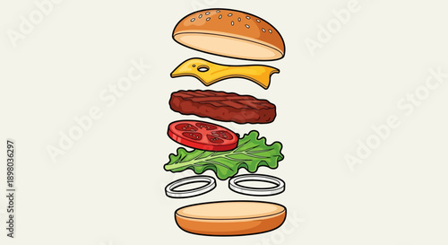 Koleksi Ilustrasi Makanan Asia: Sushi, Ramen, Dim Sum, dan Hidangan Populer Lainnya