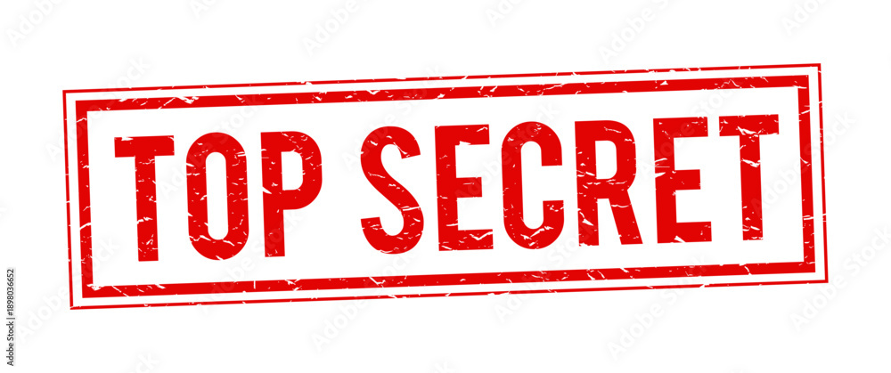 Fototapeta premium Top secret