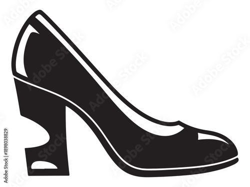 Highheeled shoe fashion footwear women elegant stylish accessory  highheeled shoe