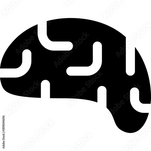 human brain vector illustration