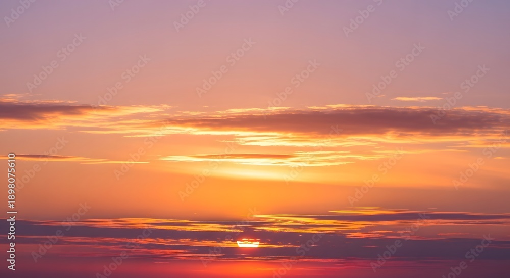 Obraz premium sunset at the beach