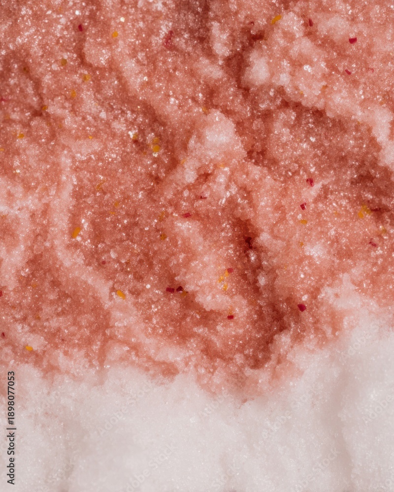 Fototapeta premium Glitter Shimmering Background in Strawberry Milk and Berry Pink Tones for Christmas Holiday Marketing, Festive Sparkle Texture with Soft Bokeh and Pearl Pastel Highlights