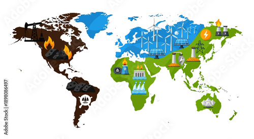 Global Energy Sources and Pollution Concepts