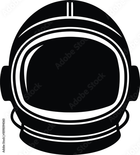 Space Helmet Design Graphic