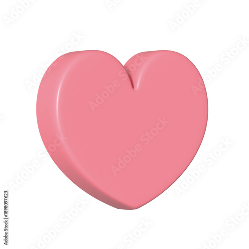 Heart icon. 3d typography. Heart, love, emotion, peace, affection, mind, joy, happiness, etc.　ハートのアイコン。ハート、愛、感情、平和、愛情、心、喜び、嬉しさ、心臓など	
