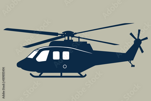 helicopter in flight