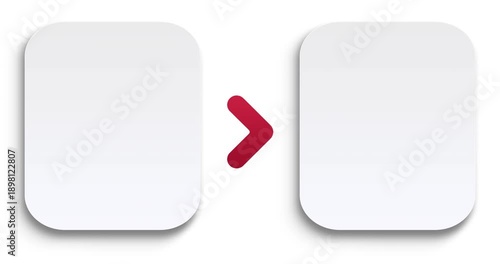 Clean two infograpics elements, Transition Animation: Before and After Comparison with copy space