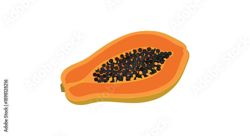 Enjoy the vibrant freshness of sliced papaya, a tropical delight ready for smoothies, desserts, and healthy recipes. Taste the sunshine!