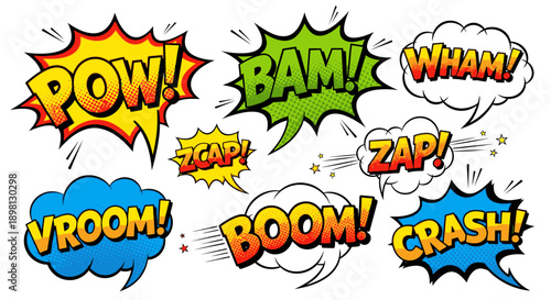 comic book sound effects