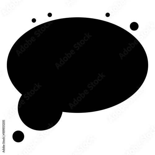 Speech Bubble, Talk Bubble. Cloud Speech Bubbles 