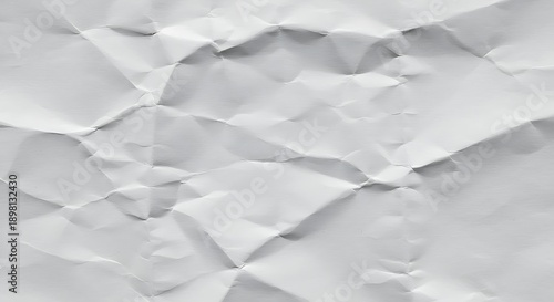 Wallpaper Mural Crumpled White Paper Texture Closeup Torontodigital.ca