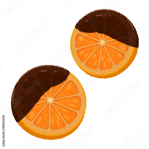 オランジェットのイラスト