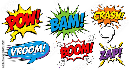 comic book sound effects