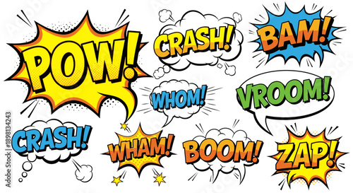 comic book sound effects