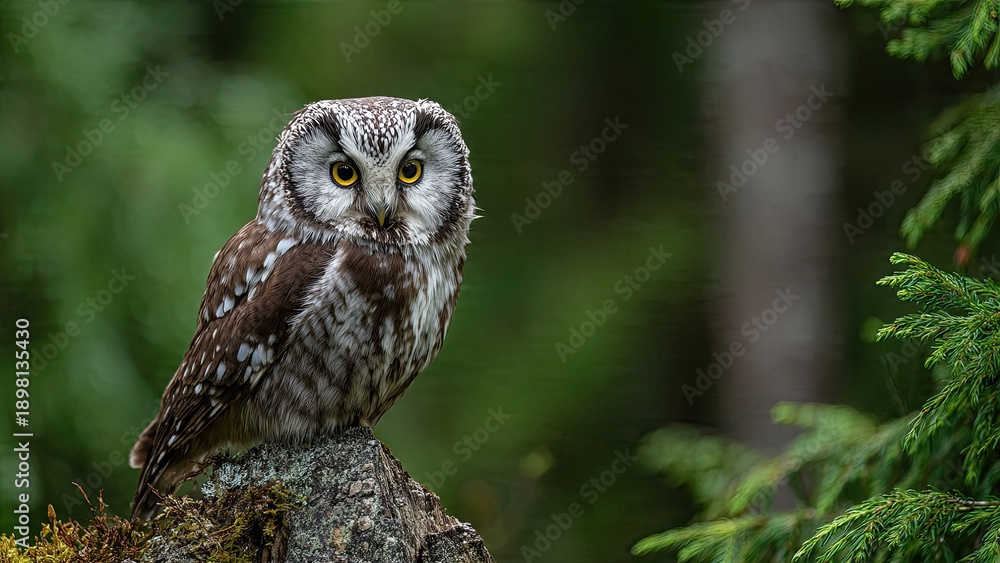 Fototapeta premium great horned owl