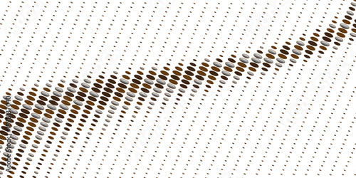 Dotted halftone gradient texture. Vanishing polka dot background. Repeating dots gradation pattern background. Black fading comic pop art