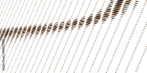 Dotted halftone gradient texture. Vanishing polka dot background. Repeating dots gradation pattern background. Black fading comic pop art