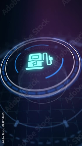 ESG Environmental Social Governance concept. Technology, Internet and network concept.