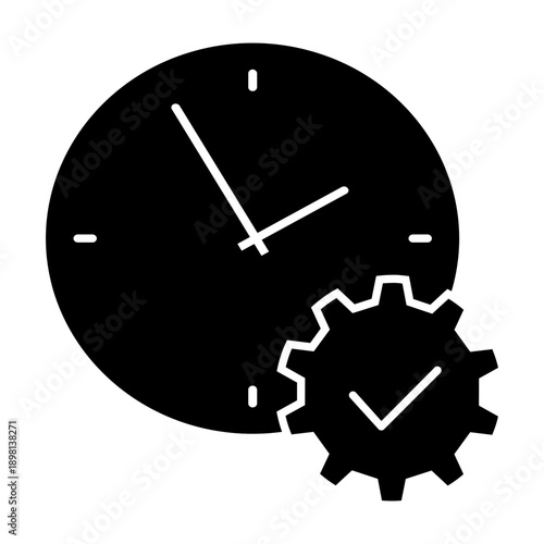 Maintenance vector icon. Technical support Illustration sign. Installing updates symbol. Bow logo.