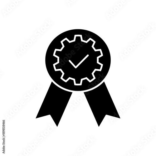 Maintenance vector icon. Technical support Illustration sign. Installing updates symbol. Bow logo.