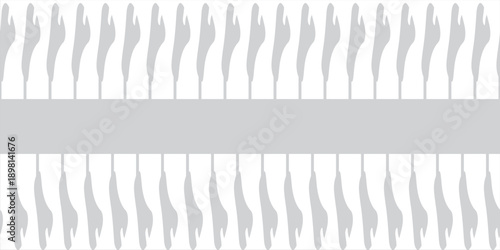 Abstract layered wave line pattern in gray tones, modern minimal background with rhythmic texture.