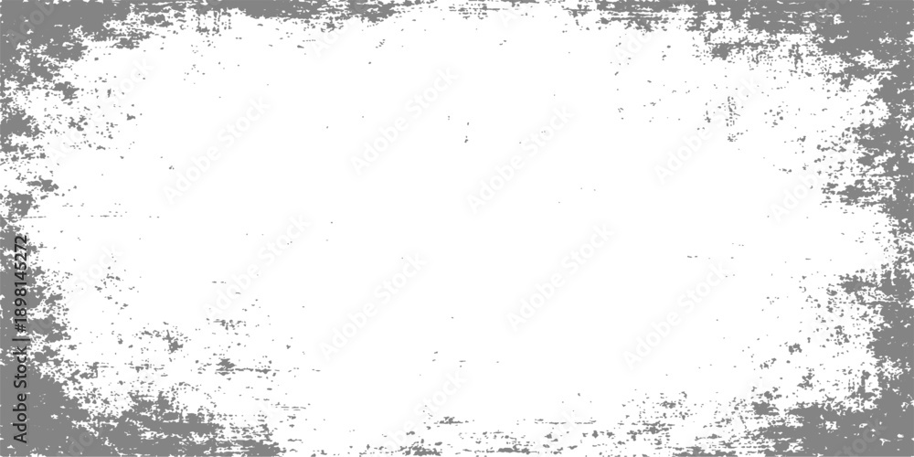 Obraz premium Abstract grunge background with a vintage black ink splash pattern and a dirty paint splatter border design on old paper texture vector illustration