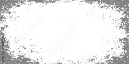 Abstract grunge background with a vintage black ink splash pattern and a dirty paint splatter border design on old paper texture vector illustration