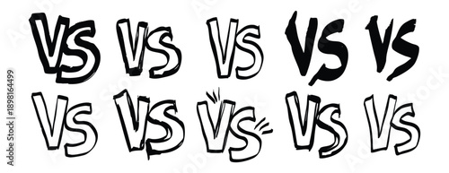 Manual sketches versus graphic icons comparisons, Contrast between hand drawn images and icon symbols for testing, Visual evaluation of hand sketches against icon graphics in marketing experiments