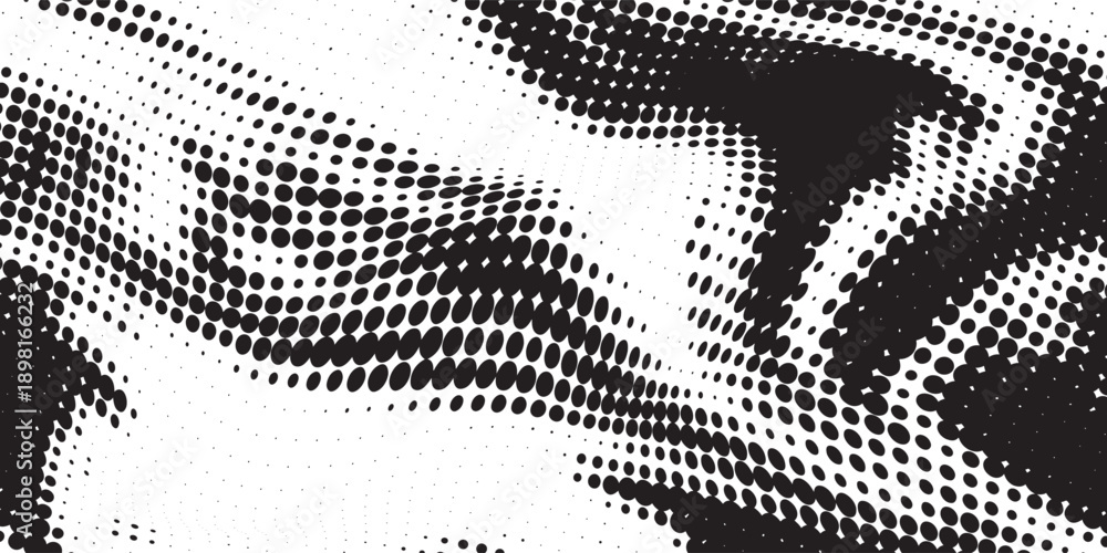 Fototapeta premium Halftone effect vector background. Vector sport