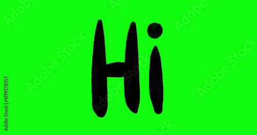 Simple black hand-drawn 