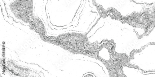 Detailed topographic contour map lines showing elevation changes and terrain in grayscale topography