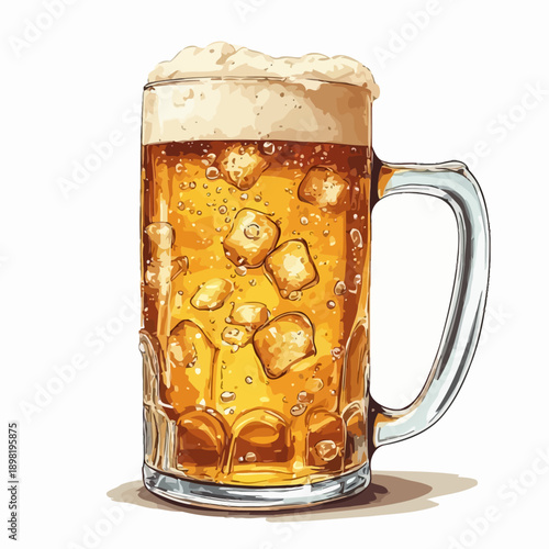 Delicious Beer Very Cool Drink