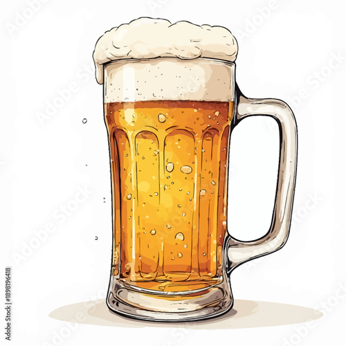 Delicious Beer Very Cool Drink