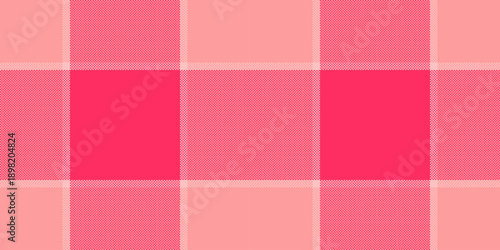 Dining fabric pattern textile, stripe background check plaid. Tradition vector seamless texture tartan in red and light colors.