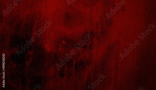 Fotografie Abstract red texture with shadowy and dark elements, ideal for creating eerie or mysterious designs for halloween, horror, or thriller themes