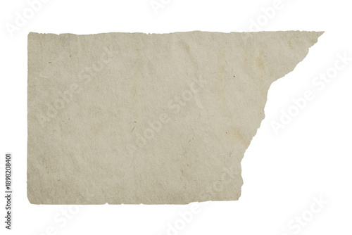 Textured Isolated Vintage Paper Background Piece
