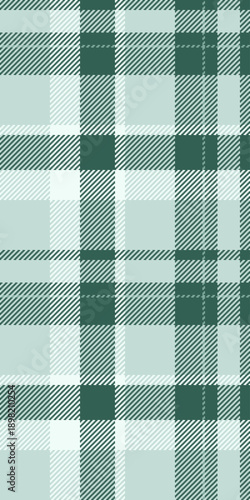 Print plaid vector pattern, sensual background fabric textile. T-shirt tartan seamless check texture in light and teal colors.