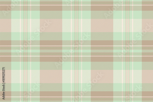 Dreamy texture vector background, summertime seamless plaid tartan. Quilted pattern textile fabric check in light and pastel colors.