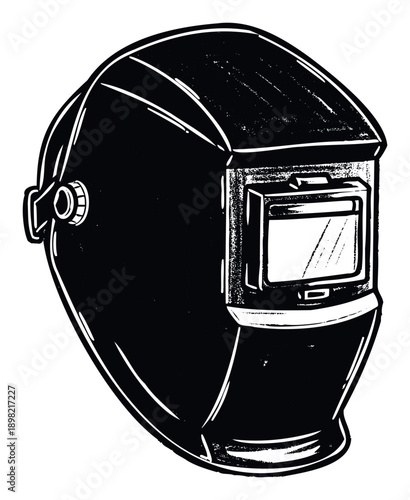 Essential welding helmet protective gear for industrial safety applications and professional workshop equipment use in construction and metalworking industries