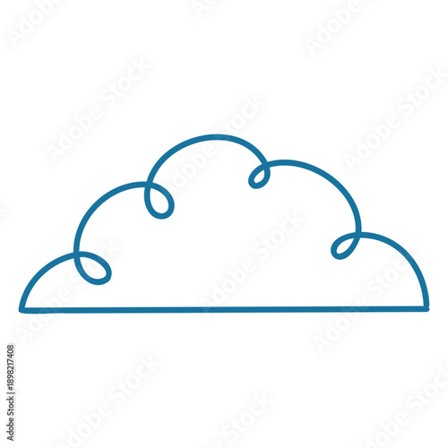 Doodle Cloud Icon