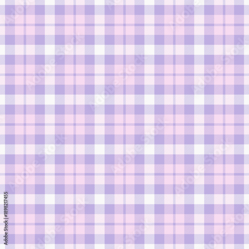 Delicate pastel plaid background. A calming and classic textile pattern ideal for backgrounds, design elements, crafts, and creating a soft, comforting aesthetic.