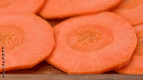 video of carrot slices