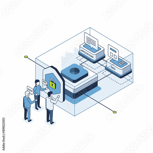 Secure Data Storage and Access Control System.