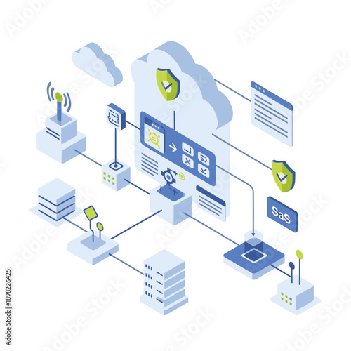 Cloud Computing Security and Data Protection System.