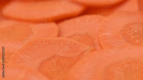  video of carrot slices